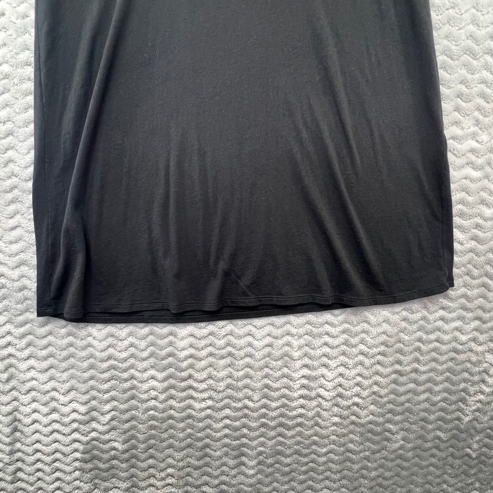 Pure Jill Womens Black 3/4 Sleeve Scoop Neck Knit Tunic Top, Casual Everyday - Picture 2 of 16